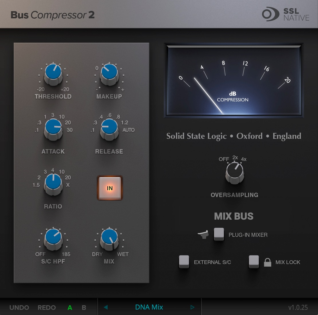 Solid State Logic Bus Compressor 2
